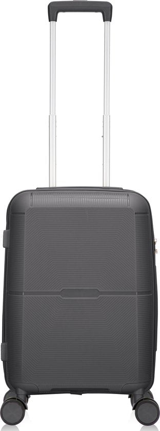 Dichtbij: duurzame harde schaal van de Capri handbagage koffer, beschermt inhoud tijdens reizen.