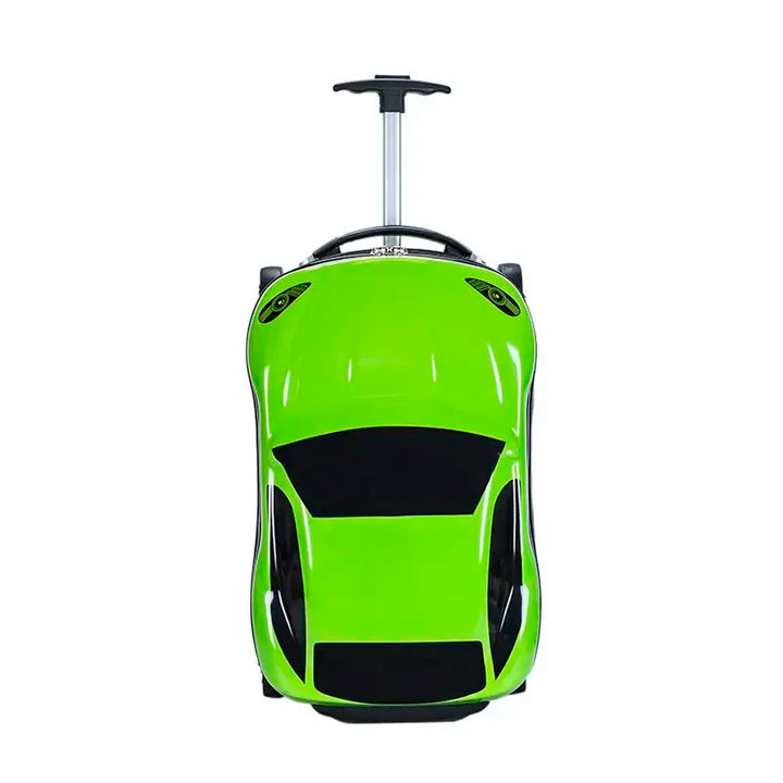 Praktische autokoffer voor kinderen, hardschaal en lichtgewicht voor gemakkelijke reizen.