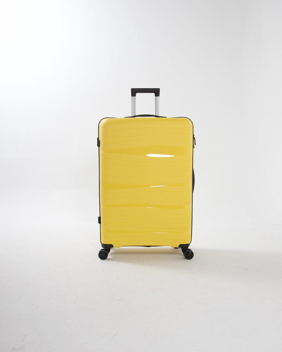 De geïntegreerde TSA slot van de harde reiskoffer Oslo, zorgt voor veilige bagage en snelle douanecontrole.