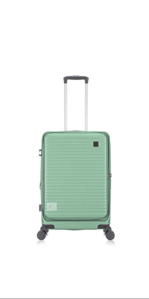 Harde reiskoffer Vienna met geïntegreerd laptopvak voor veilig en georganiseerd reizen.