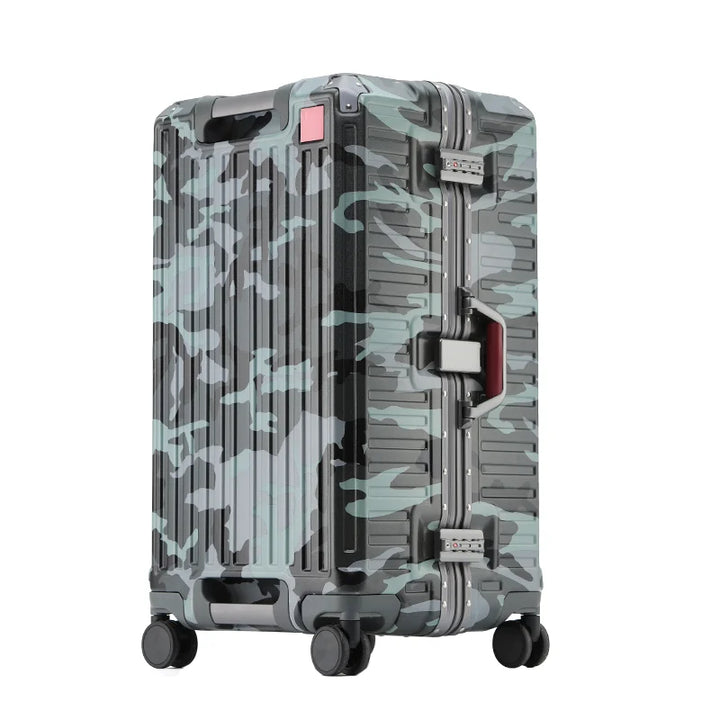 Harde reiskoffer Zagreb met breed handvat en polycarbonaat behuizing voor duurzame bagage.