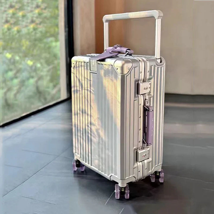 Robuuste en duurzame hardschaal koffer, de Valencia Voyager, beschermt je bagage op elke vakantie.