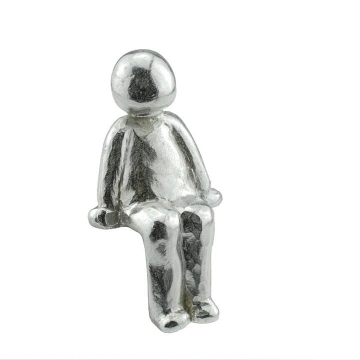 Familiebeeldje van hars, perfect geschenk om banden te vieren. Elegante woondecoratie.