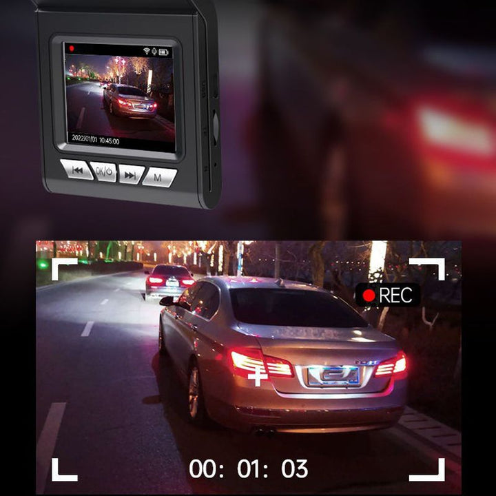 Bewegingsdetectie van de dashcam activeert parkeerbewaking en verhoogt voertuigveiligheid.