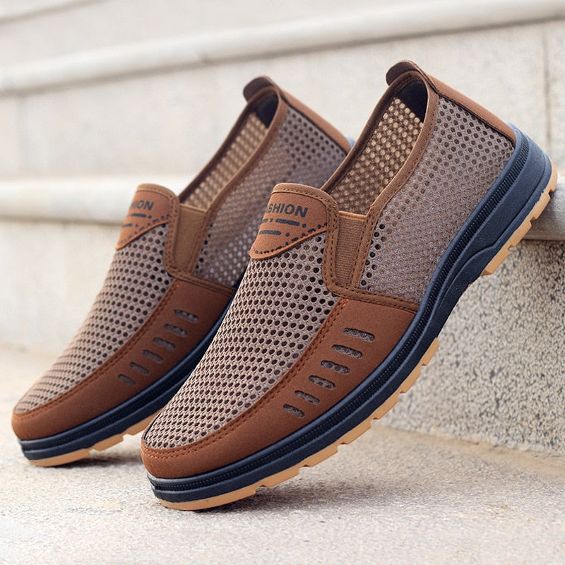 Heren ademende mesh sneakers Noah, perfect voor dagelijks comfort en een stijlvolle zomerlook.