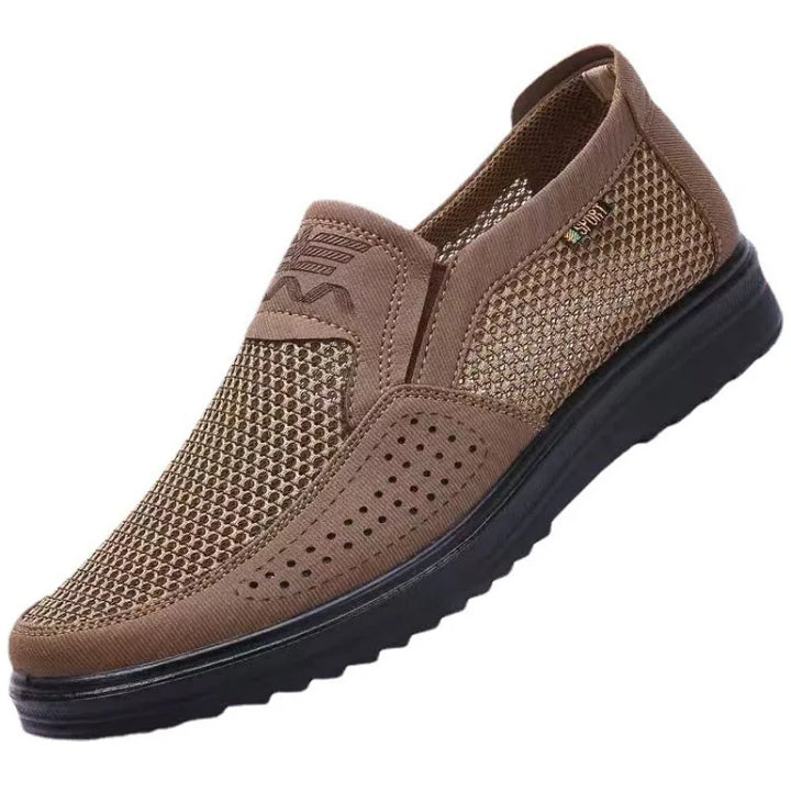 Veelzijdige heren schoenen, ademend en licht, perfect voor casual outfits of zomerse wandelingen.