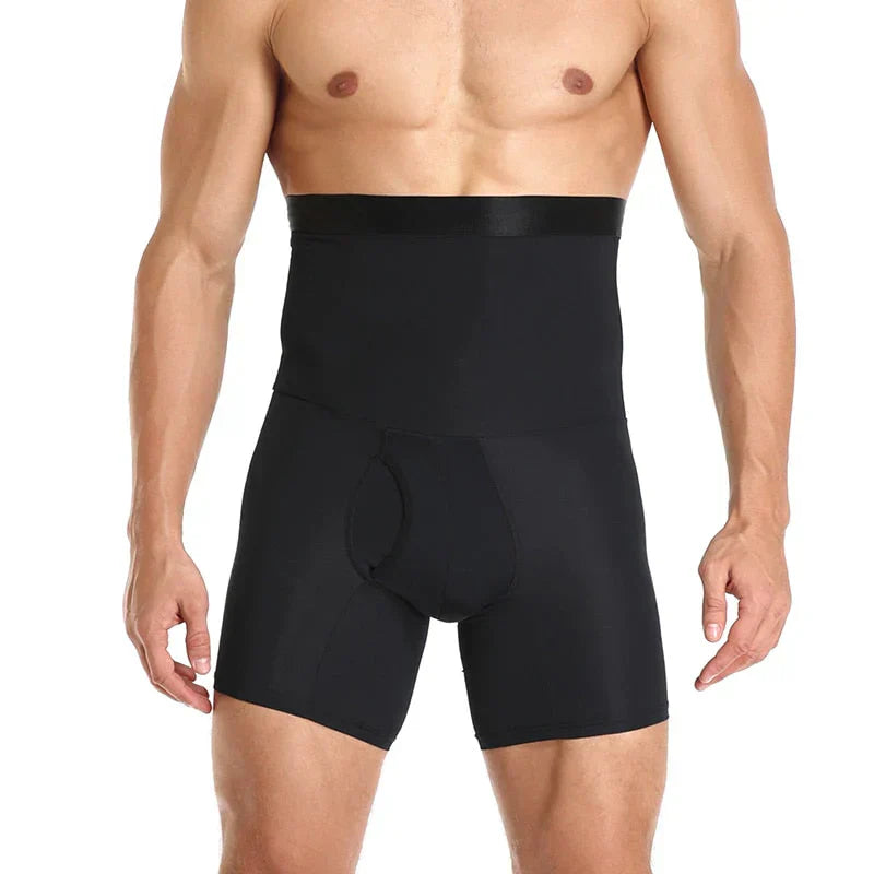 Heren afslankshorts, direct slanker buik en taille. Comfortabele compressie voor een strakker figuur.