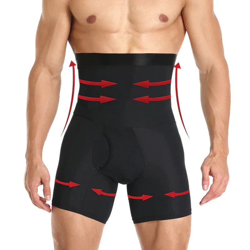 Comfortabel herenondergoed, afslankshorts voor buikcontrole. Geeft een zelfverzekerd en slanker uiterlijk.
