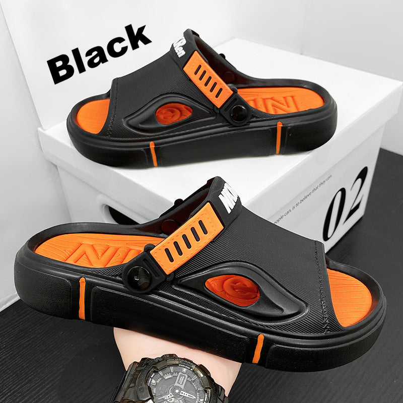 Zijaanzicht van Rafael heren instapsandalen, perfecte combinatie van comfort en casual zomerstijl.