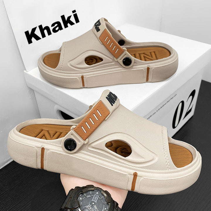 Praktische Rafael heren sandalen met antislip, ideaal als strandschoenen of comfortabele zwembadsandalen.