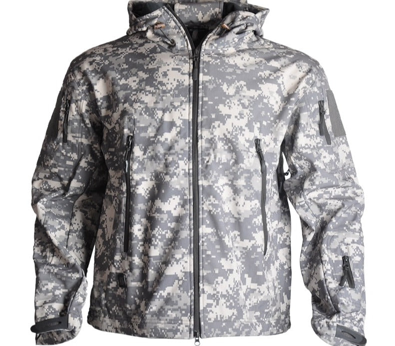 Winddichte & waterafstotende army jas voor heren. Ideaal najaarsjack voor wisselvallig weer. Comfortabele pasvorm.