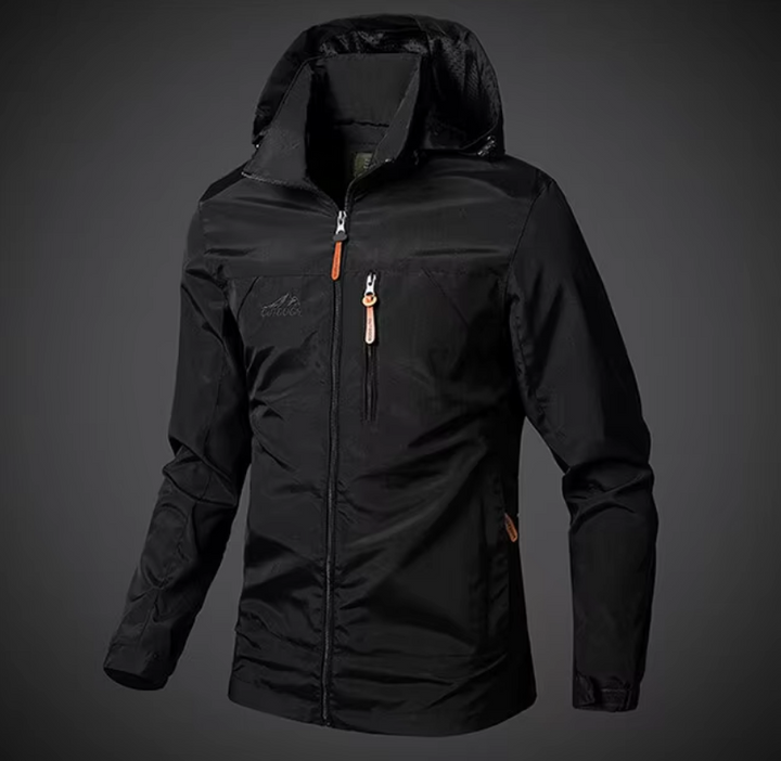 Veelzijdige Arvid heren outdoorjas voor lente, herfst en winter; waterdicht, winddicht en comfortabel.
