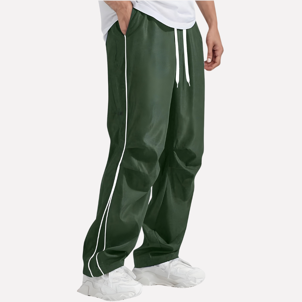 Heren athletic jogger broek AM1, geschikt voor training, sport of ontspannen thuis.