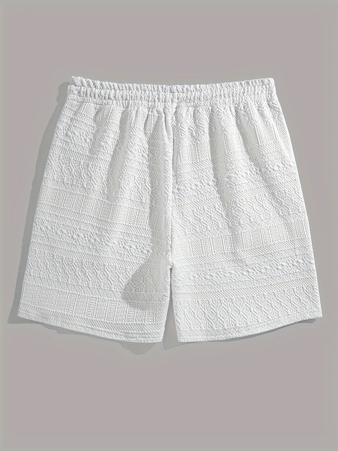 Heren basic zomer shorts Finn, zwart, met trekkoord en elastische tailleband voor optimaal comfort en casual stijl.