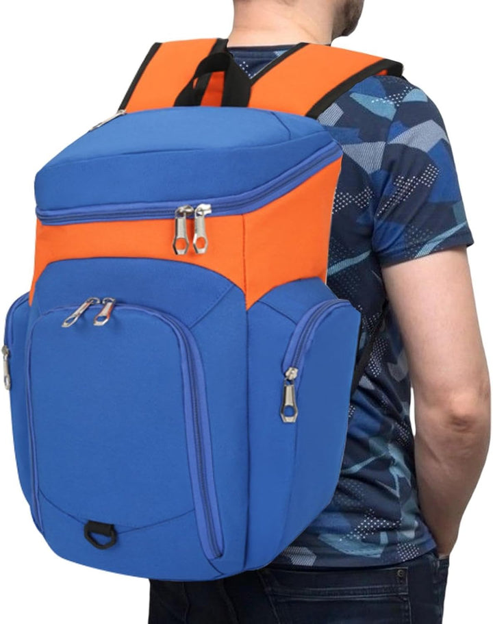 Veelzijdige heren rugzak, 30L Draycor sporttas met waterdichte bodem, ook als schooltas.