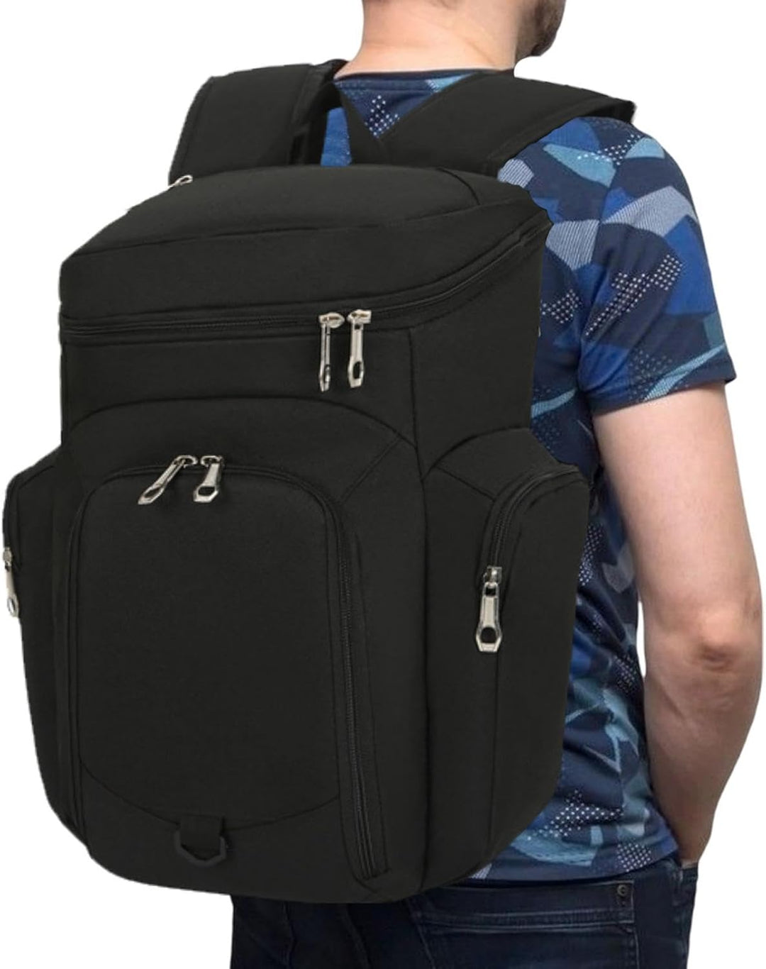 Ruime 30L heren sporttas Draycor, waterdichte basketbal rugzak, perfect voor al je sportspullen.