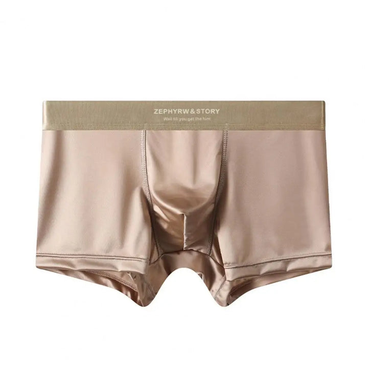 Elastische tailleband van de heren boxershort; biedt comfortabele ondersteuning en een perfecte pasvorm.