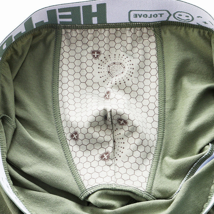 Ademende heren boxershorts voor ultiem comfort, perfect als dagelijks ondergoed met volledige bewegingsvrijheid.