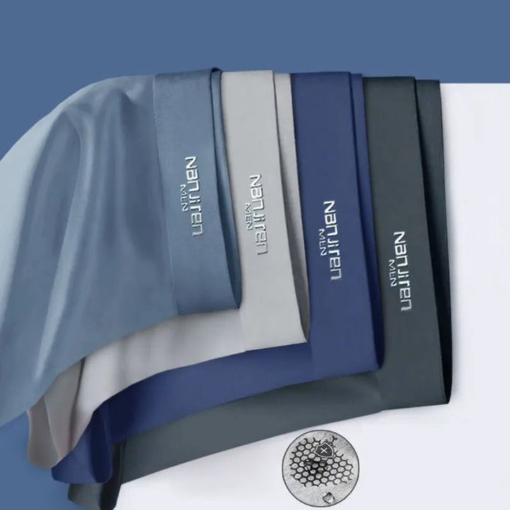 Heren boxershorts van ademend Ice Silk. Zachte, elastische stof voor frisheid en comfort, perfect als multipack onderkleding.