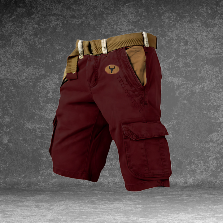 Casual heren zomer cargo shorts, perfecte korte broek voor vrije tijd en een ontspannen stijl.