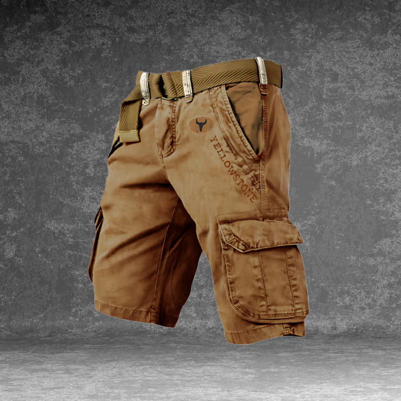 Veelzijdige heren cargo shorts, comfortabele korte broek voor elke casual en outdoor gelegenheid.