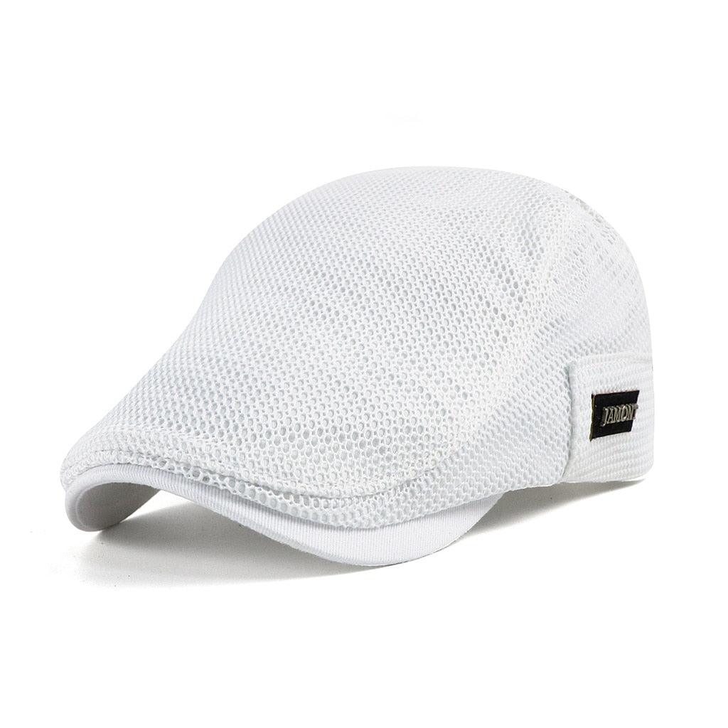 Moderne heren casual pet van ademend katoen, verstelbaar voor elk hoofd. Essentieel accessoire voor lente- en zomerstijl.