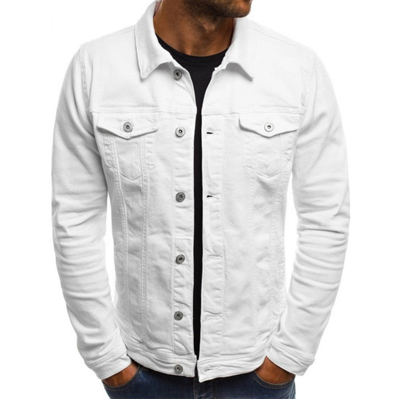 Heren casual overhemdjas, stijlvol en comfortabel. Met knoopsluiting en borstzakken voor een modieuze look.