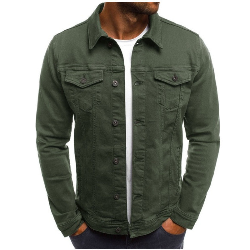 Comfortabele herenjas, ideaal als bovenkleding. Regular fit overhemdjas voor dagelijks gebruik.