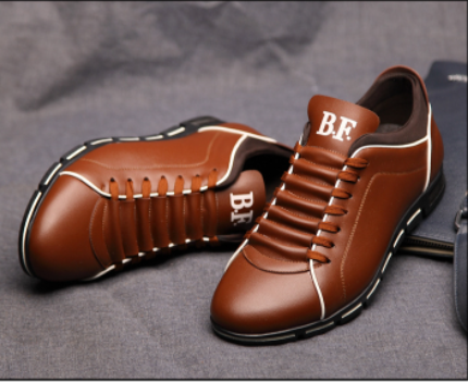 Bruine casual herensneakers: comfortabele schoenen met een stijlvolle uitstraling, ideaal voor heren.