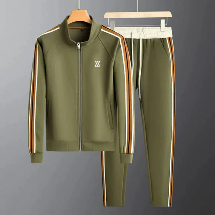 Stijlvol heren sport trainingspak, veelzijdig voor sport en dagelijks gebruik. Een comfortabele keuze voor elke man.