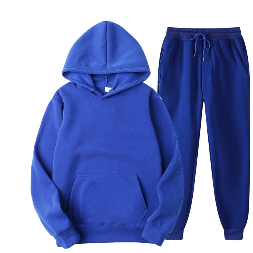 Close-up van de textuur van de comfortabele heren jogger sportkledingset, zachte stof.