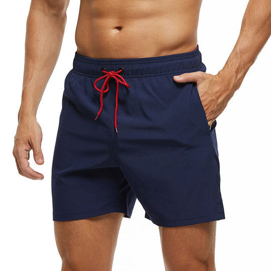 Sportieve heren zwembroek met verstelbaar trekkoord, ideaal voor zwemmen, strand en vakantie.