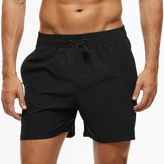 Comfortabele heren zwembroek, sneldrogend en sportief, perfect voor zwemmen en strandplezier.