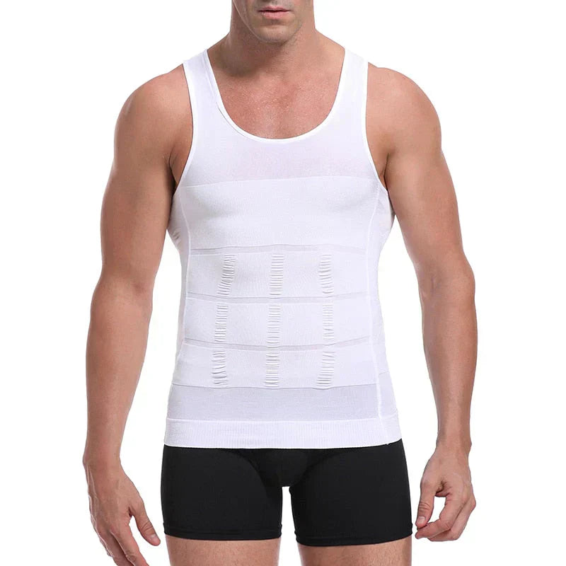 Comfortabel heren shapewear onderhemd van Massimo, ideaal voor dagelijks gebruik en een zelfverzekerde look.