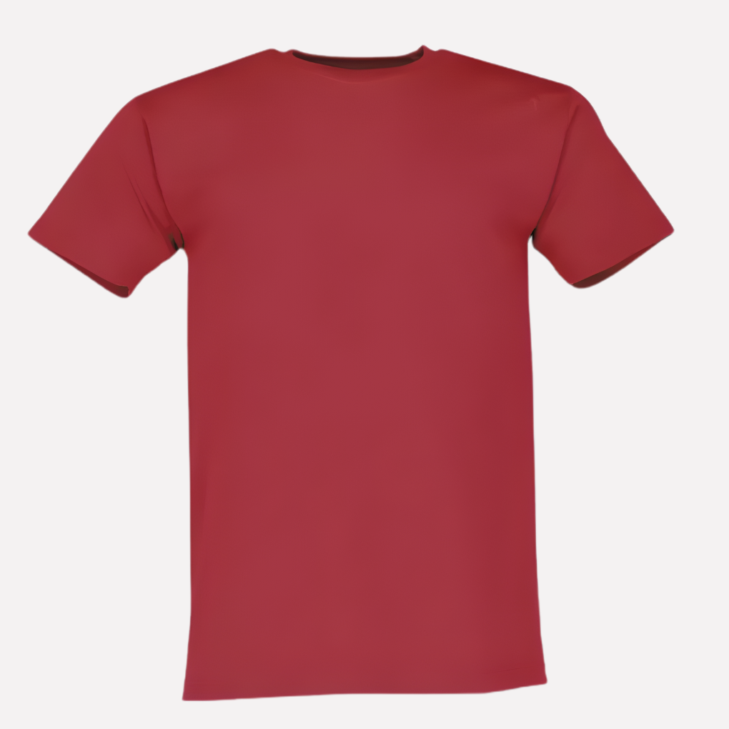 Tijdloos heren t-shirt met ronde hals, korte mouw. Comfortabel en veelzijdig voor elk seizoen.