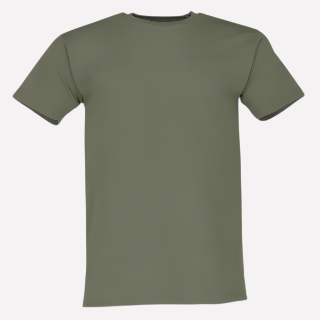 Basis heren crew neck t-shirt, perfect als bovenkleding of onder een vest/jack. Comfortabel.