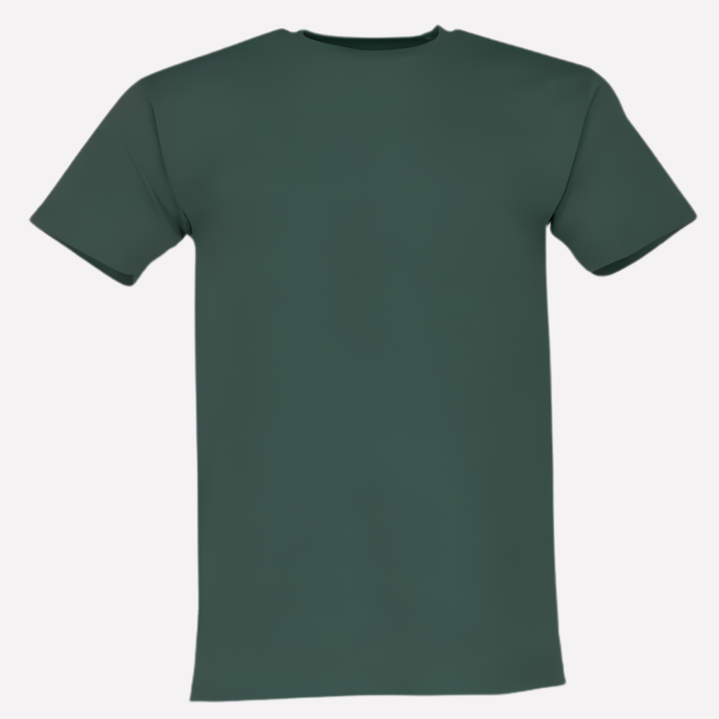 Casual-chic heren t-shirt met ronde hals, comfortabel en stijlvol voor diverse gelegenheden.