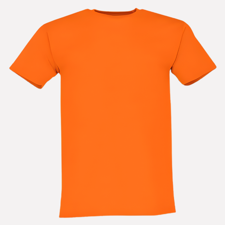 Zacht heren t-shirt met ronde hals, perfect voor comfort de hele dag. Ideaal voor een casual look.