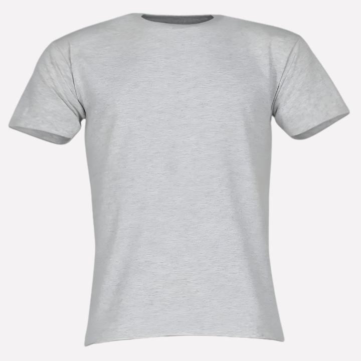 Essentieel basic heren crew neck t-shirt, makkelijk te combineren en comfortabel voor elke dag.