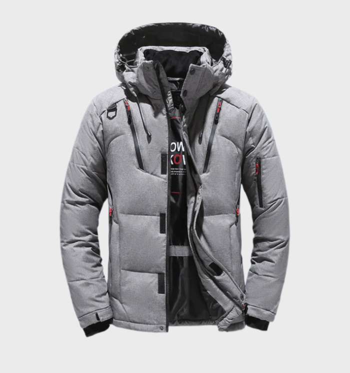 Nieuwe heren winterparka met zachte fleece voering, dik gevoerd voor maximale warmte en comfort.
