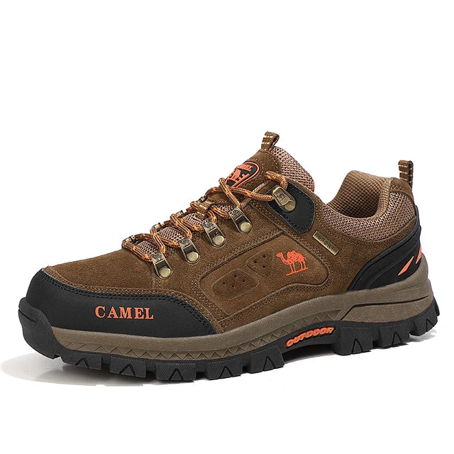 Heren trekking wandelschoenen voor avontuurlijke tochten, met superieure grip, stabiliteit en comfort. Perfect voor outdoor.