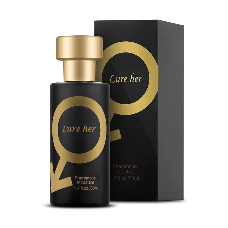 Stijlvolle flacon heren eau de parfum, een verleidelijke feromoon geur die aantrekt.