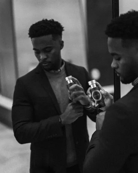 Verleidelijke feromoon herengeur, perfect als parfum of aftershave voor charisma.