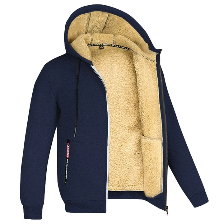Hoogwaardig fleece herenvest met extra zachte voering, voor ultiem comfort en warmte in de winter.