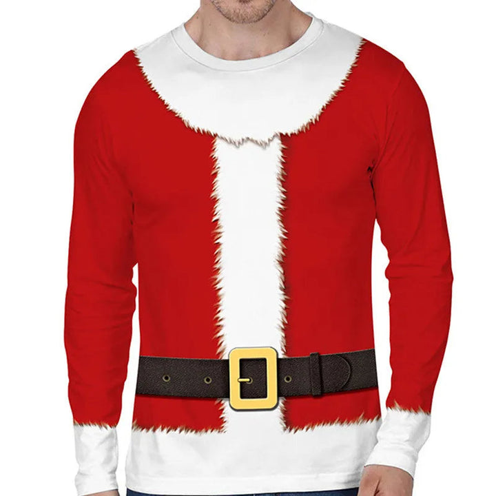Leuke foute kersttrui voor heren met hilarische print, een origineel kerstcadeau.