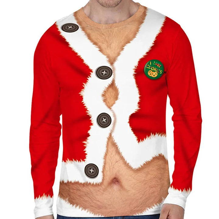 Foute kersttrui heren: de ultieme feestoutfit met hilarische kerstprints voor elk kerstfeest.