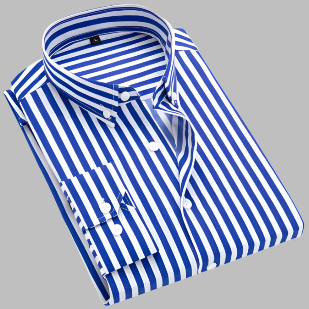 Modern heren overhemd, geruit Oxford stof. Comfortabele button-down kleding, perfect voor lente en herfst outfits.