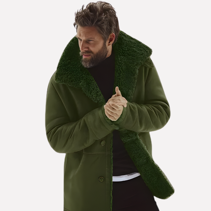Veelzijdige herenjas, gewatteerd voor extra warmte. Ideale bovenkleding voor winterse casual mode.