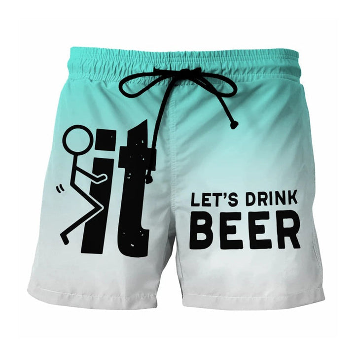Comfortabele heren Hawaii zwemshort Fabio, met een elastische tailleband voor de perfecte pasvorm bij elke activiteit.