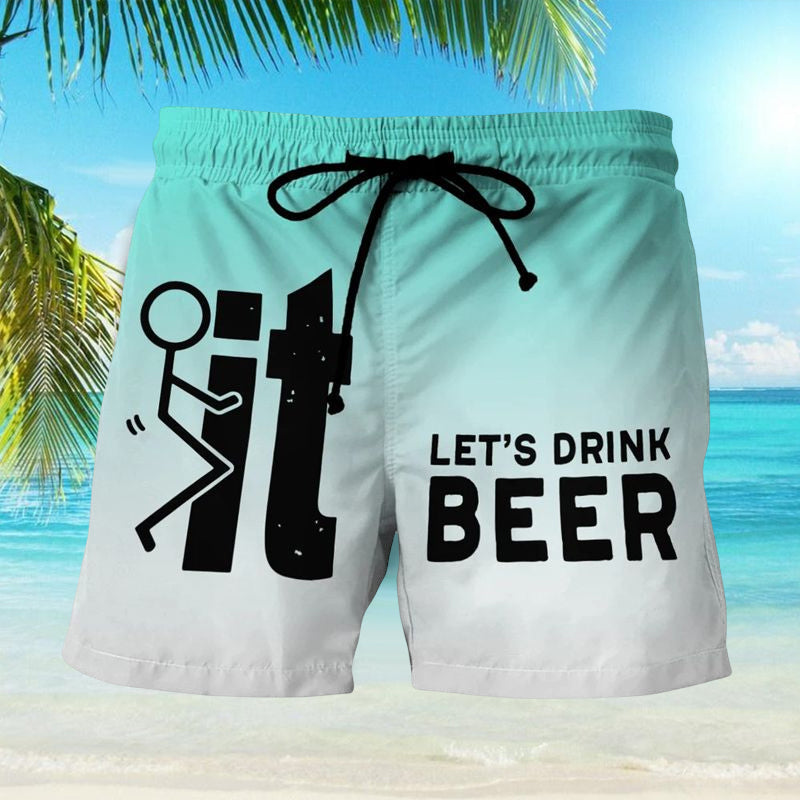 Fabio heren zwemshort met opvallend Hawaii-print en elastische taille voor ultiem draagcomfort.